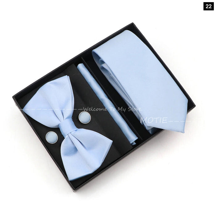 Mens Tie Set For Weddings And Parties