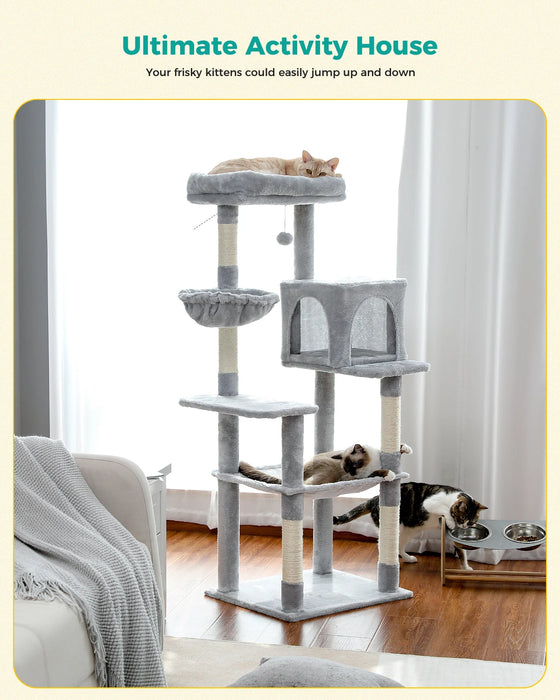 Multi Level Cat Tree Tower Scratching Post