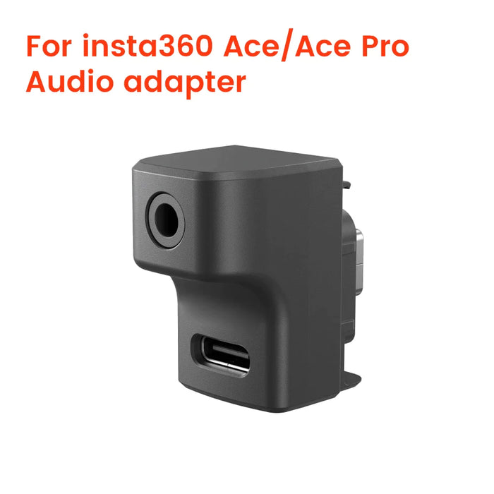 For Insta360 Ace Pro & Ace Quick Reader Cold Shoe Mount Gps Preview Remote Charge Hub Mic Audio Adapter