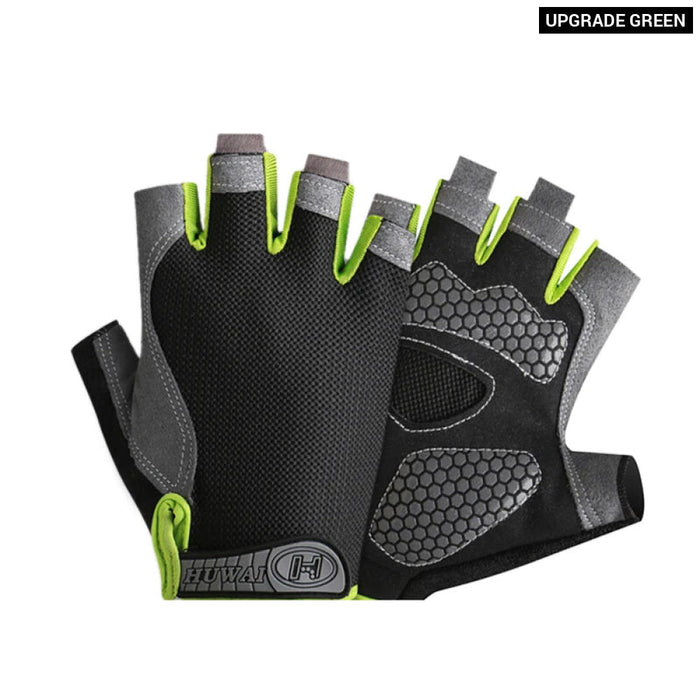 Breathable Half Finger Cycling Gloves For Fitness Training