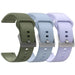 22mm Silicone Watch Strap Suitable For Solar Plus Rt3 Smart