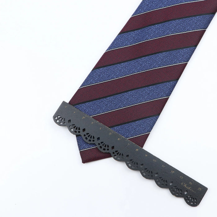 Mens Jacquard Striped Tie For Business Weddings And Daily Wear