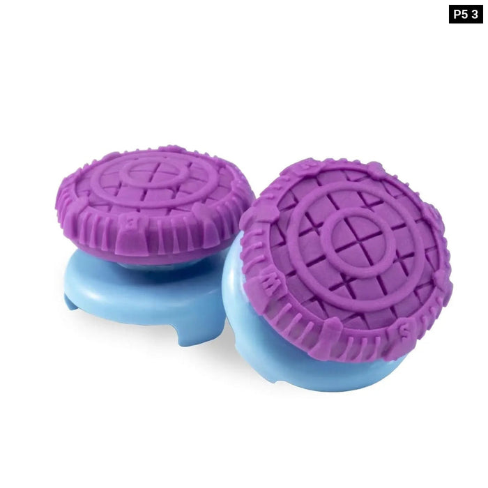 Pack Of 2 Silicone Thumbstick Covers For Ps5/Ps4 Controllers