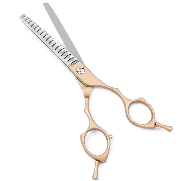 Pet Grooming Scissors Set Stainless Steel Straight Curved And Chunker Shears With Comb