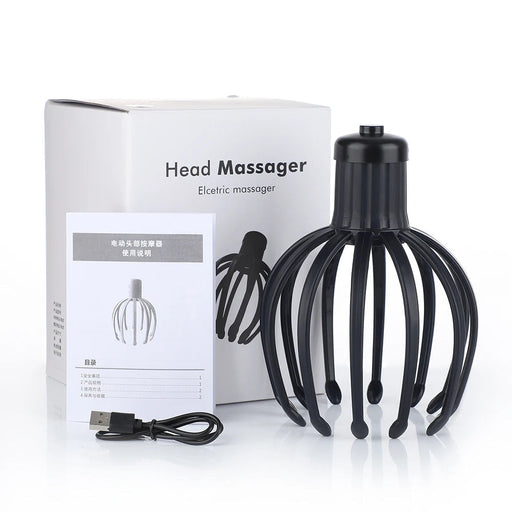 Vibrating Head Massager For Relaxation And Hair Growth