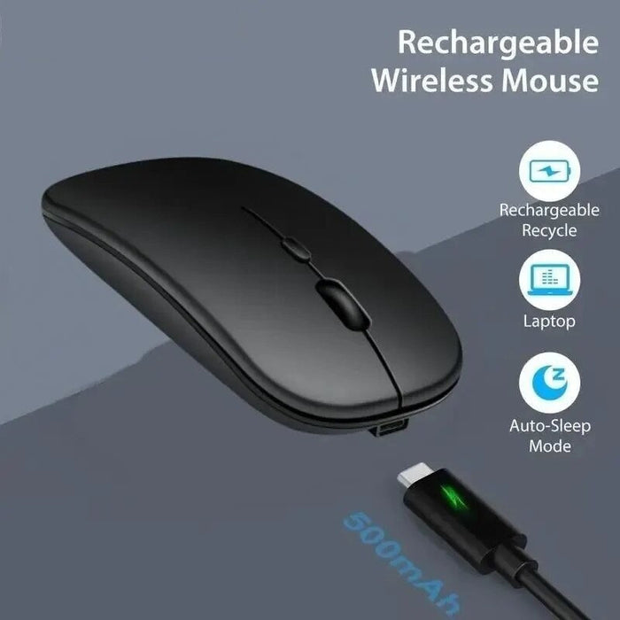 Portable Wireless Rechargeable Ergonomic Quiet And Magical Gaming Mouse For Computers Tablets