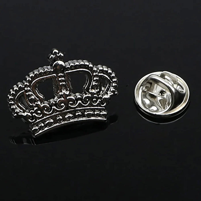 Shine Bright With Our Novelty Crown Star Lapel Pin For Suits Dresses