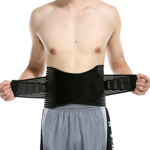 Breathable Lower Back Lumbar Support Belt Brace For Pain