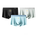 Pack Of 3 Ice Silk Mens Boxer Shorts