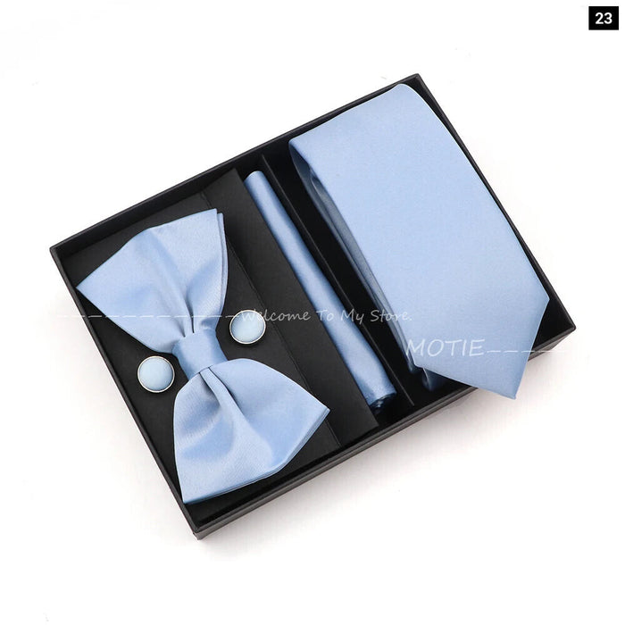 Mens Tie Set For Weddings And Parties