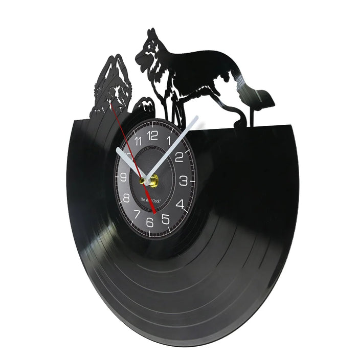 Contemporary Dog Wall Clock