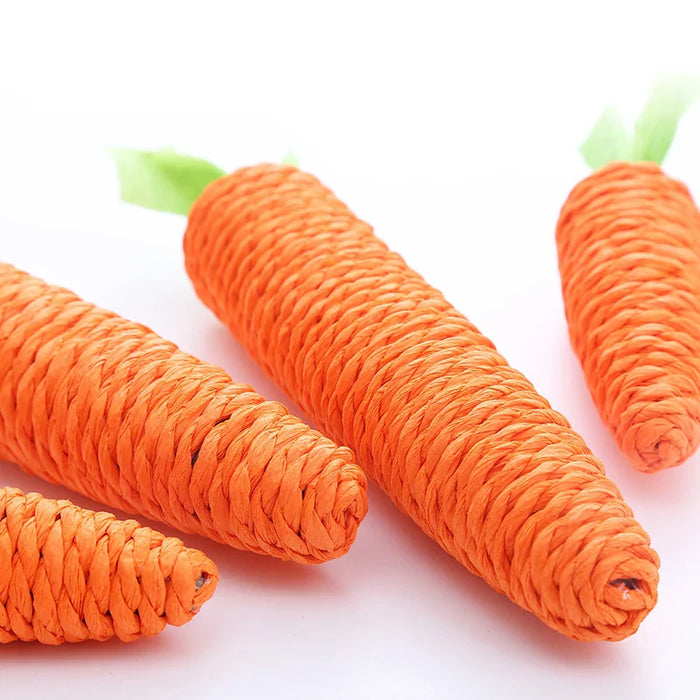 Interactive Cat Carrot Toy For Teeth Cleaning And Play