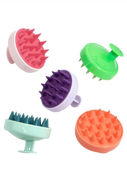 Silicone Scalp Massager Brush For Hair And Body