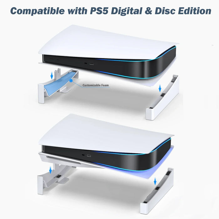 Ps5 Console Stand For Disc Digital Editions