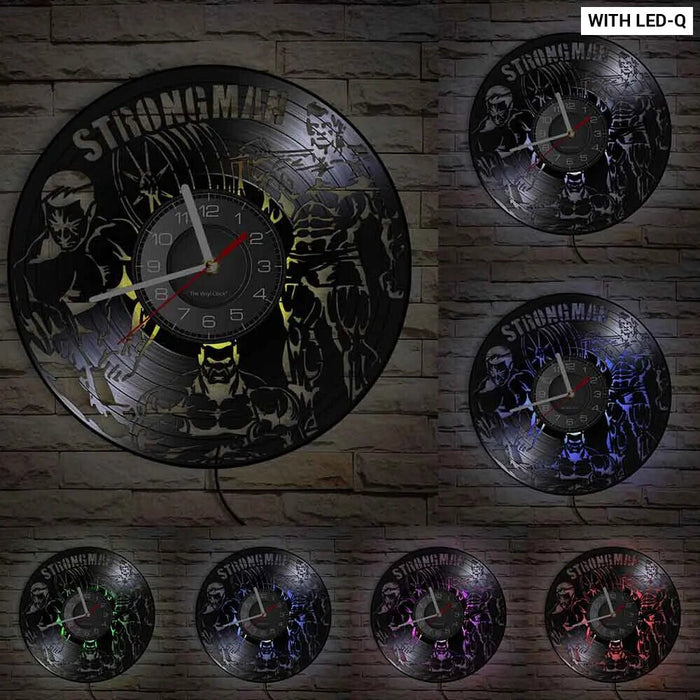 Silent Fitness Gym Wall Clock