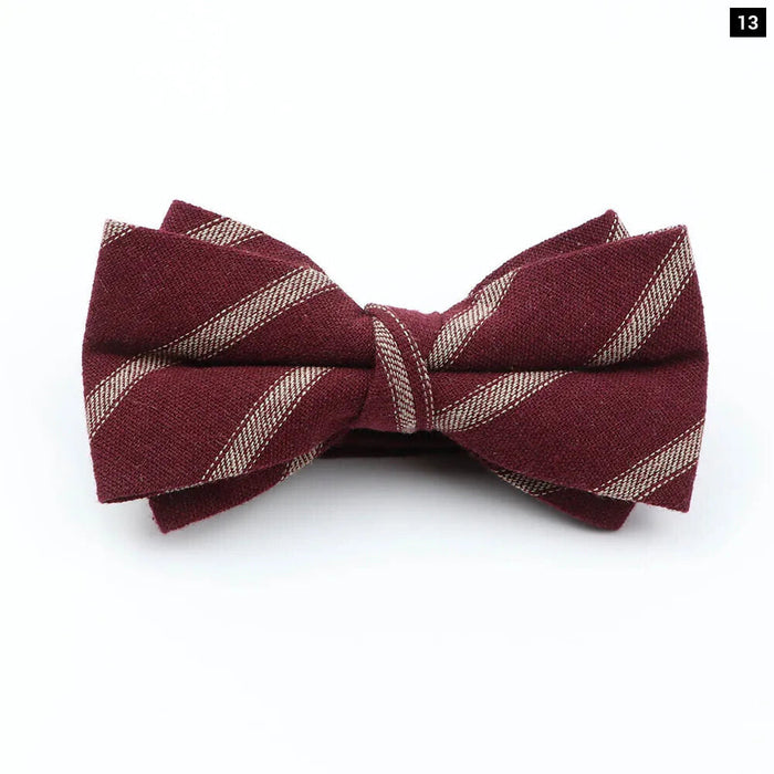 Cotton Bowtie For Men Weddings And Parties