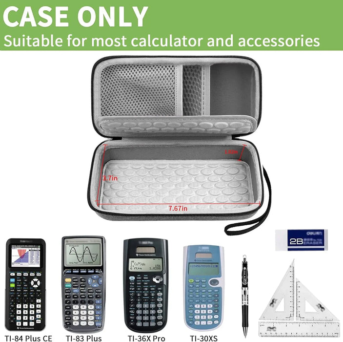 Protective Case For Ti 84 Plus Ce/Ti 84 Plus/Ti 83 Plus/Ti 30Xs/Ti 36Pro Calculator