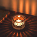 2 Glass Tealight Holders For Home Decor