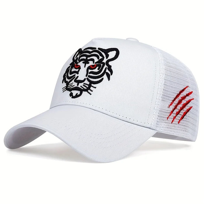 Adjustable Tiger Head Baseball Cap / Hat For Outdoor Wear