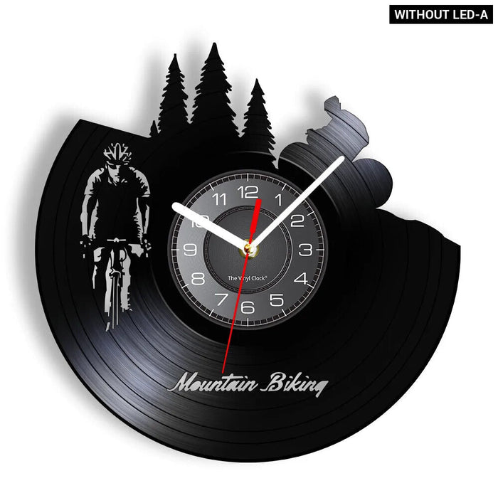 Bmx Vinyl Record Wall Clock