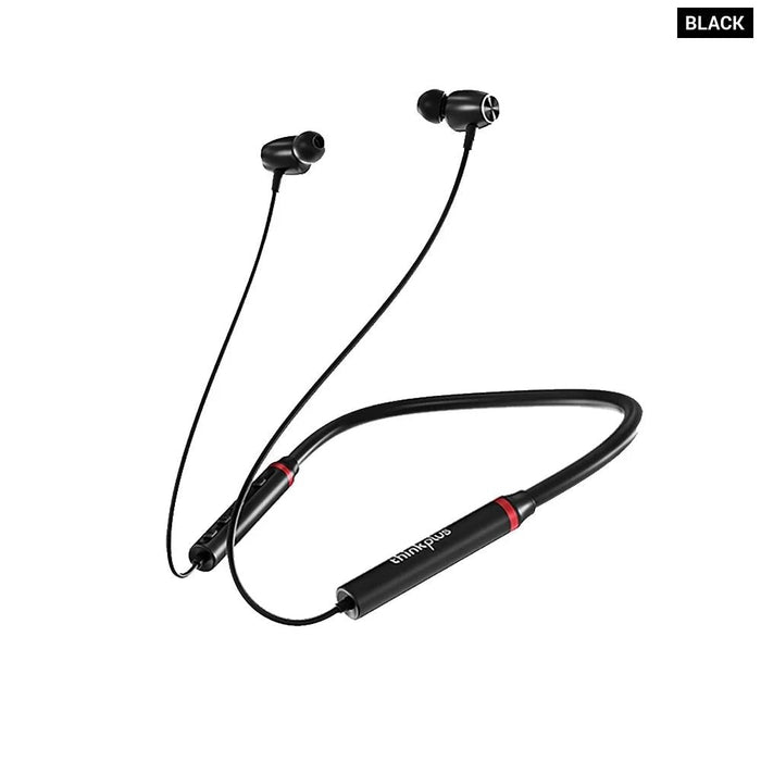 Wireless Bluetooth 5.0 He05X Waterproof Hifi Sound Magnetic Neckband 8H Sports Earphones