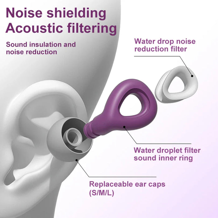 Waterproof Ear Plugs For Sleeping And Swimming