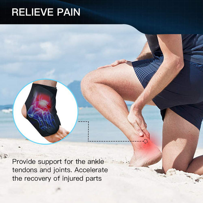 1pc Ankle Wrap Brace Foot Compression Sleeve For Joint Pain