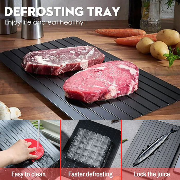 Fast Defrosting Thawing Plate With Groove Design For Frozen Meat