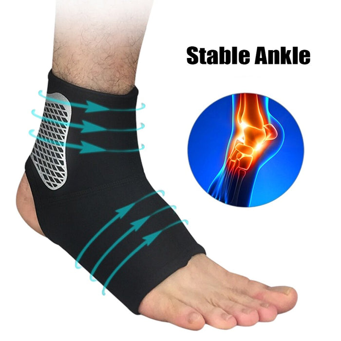 1Pc Elastic Ankle Sprain Protection Bandage For Football Basketball Badminton