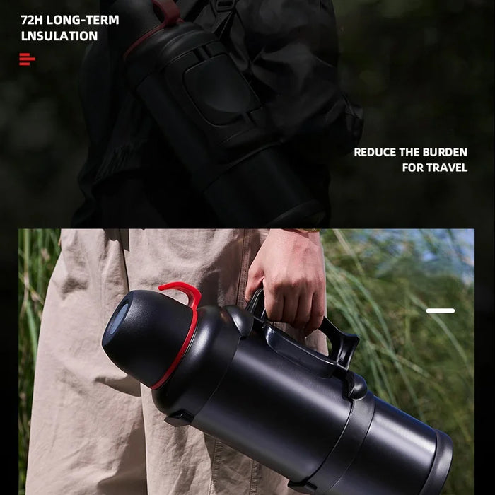 Stainless Steel Vacuum Thermos For Outdoor Travel