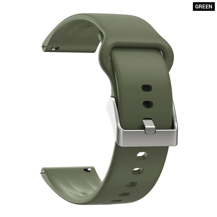 22mm Silicone Watch Strap Suitable For Solar Plus Rt3 Smart