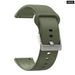 22mm Silicone Watch Strap Suitable For Solar Plus Rt3 Smart