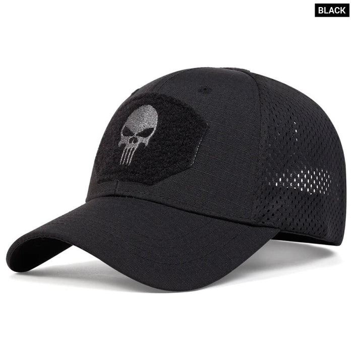 Breathable Ll Embroidered Baseball Cap / Hat For Outdoor Wear