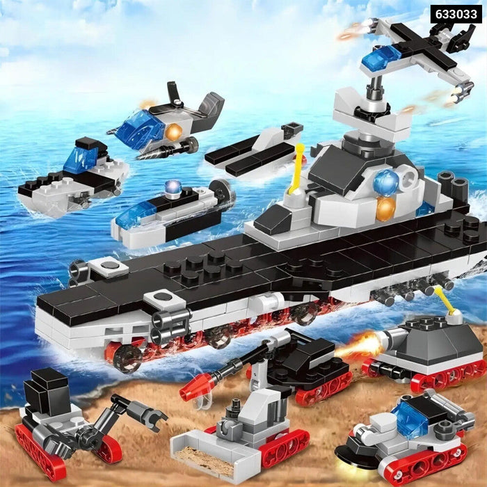 1068 Piece Ocean Cruiser Building Set