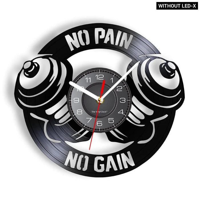 Motivational Workout Wall Clock