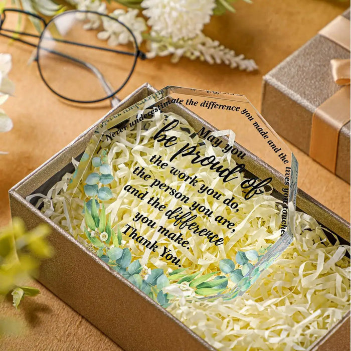 Meaningful Farewell Gift For Women Inspirational Keepsake For Coworker Nurse Or Friend