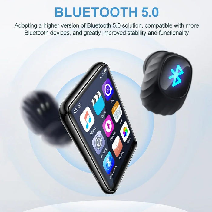 2.5 Touch Mp3 Mp4 Player With Bluetooth Speaker Fm e Book