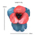 Acrylic Big Flower Brooch 4 Colour Fashion Pin Party Office