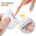 Portable Electric Nail Clipper With Led Light