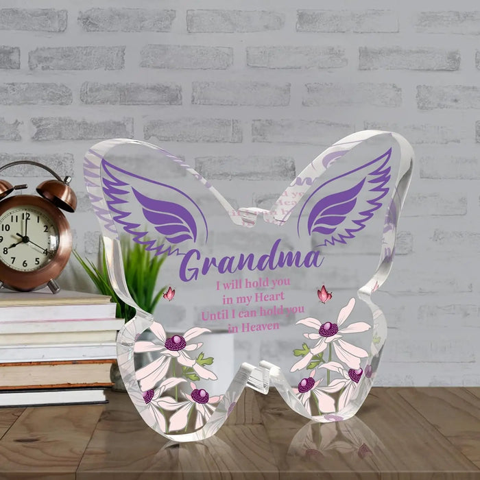 Memorial Butterfly Plaque For Loss Of Grandma