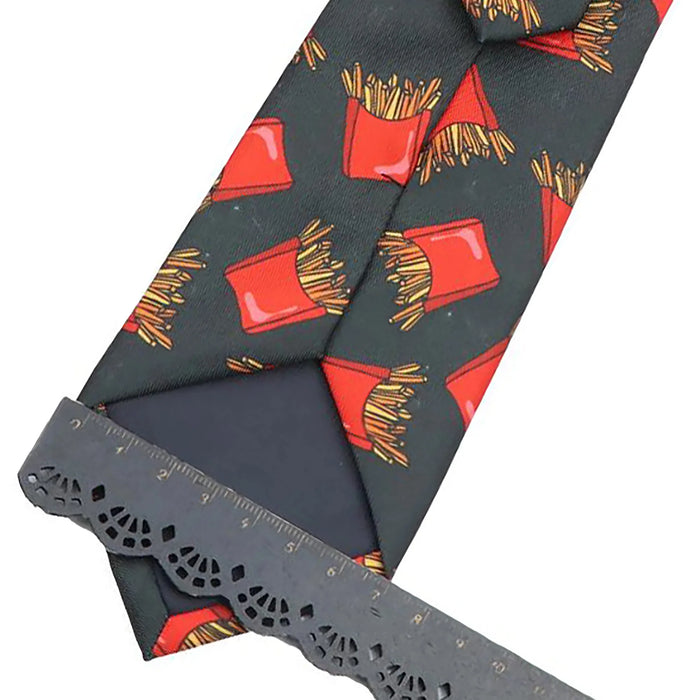 Novelty Mens Tie Floral Cartoon Animal Food Patterns Yellow Blue For Business Weddings And Gifts