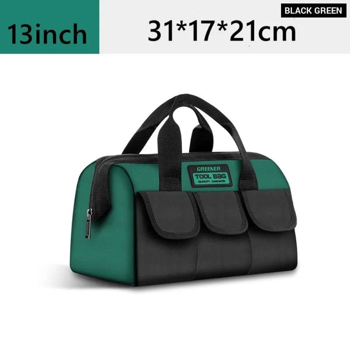 1 Pc Multifunctional Waterproof and Durable Electrician Canva Thickened Carpentry Tool Bag