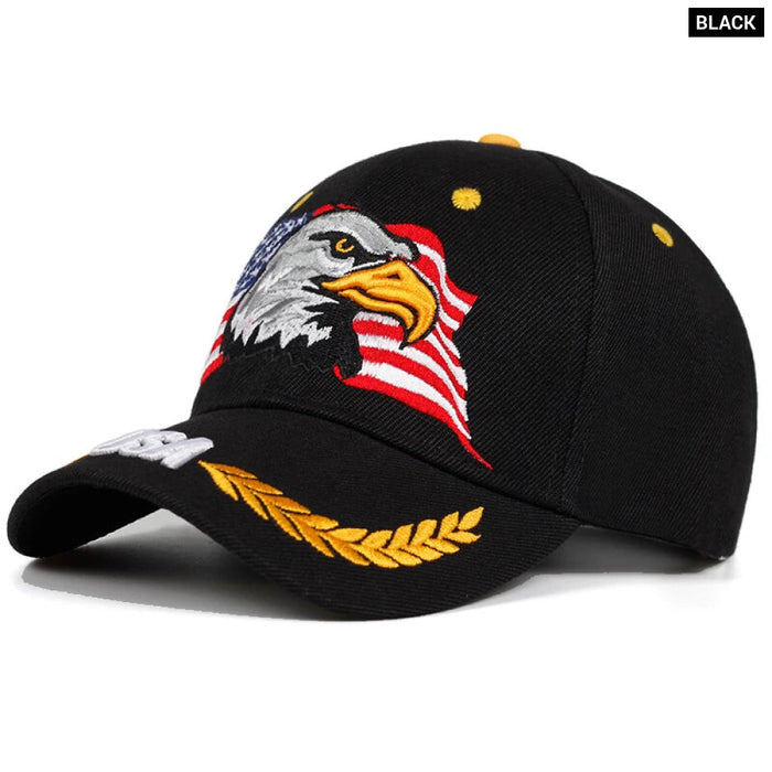 Adjustable Eagle Baseball Cap / Hat For Outdoor Wear