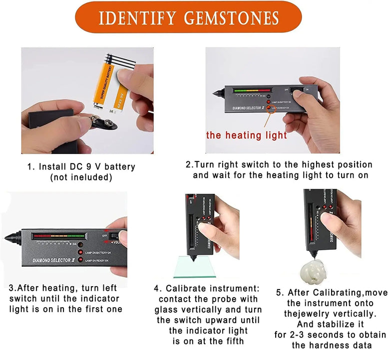 Professional Diamond Tester Pen Kit