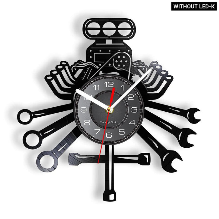 Car Repair Wall Clock