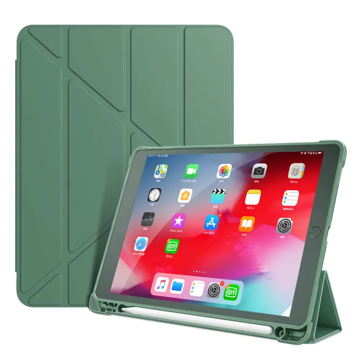 Smart Multi Fold Case For Ipad Air 5 4 With Pencil Holder 10.9 Inch A2316 A2588