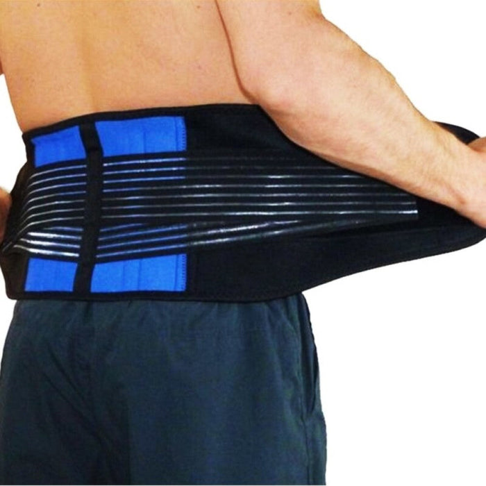 Fitness Adjustable Neoprene Superior Double Pull Waist Lumbar Belt For Exercise