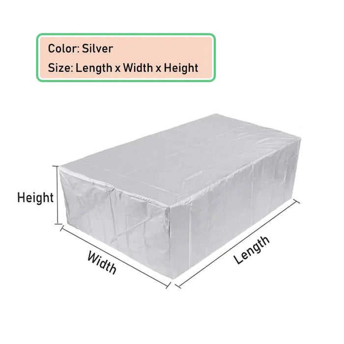 Small Sizes Waterproof Outdoor Garden Furniture Covers Rain Snow Chair Cover for Sofa Table Chair Patio Dust Proof Cover