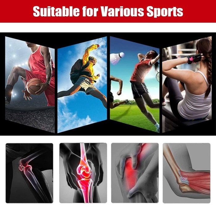 Sports Compression Knee Sleeves For Running Jogging Basketball Joint Pain Relief