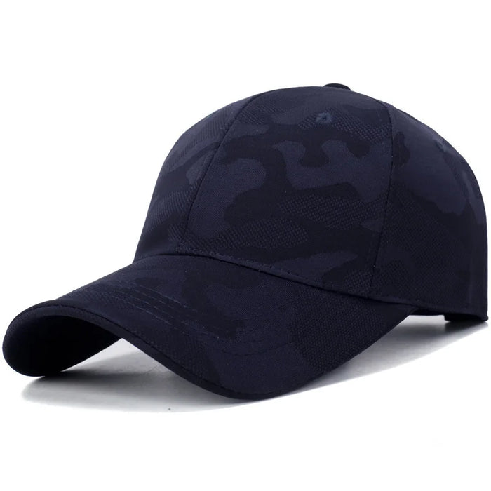 Adjustable Camo Baseball Cap / Hat For Outdoor Wear